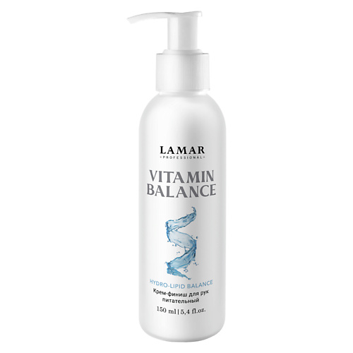 

LAMAR PROFESSIONAL Крем-финиш для рук питательный VITAMIN BALANCE 150.0, Крем-финиш для рук питательный VITAMIN BALANCE