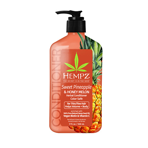 HEMPZ Кондиционер Ананас и Медовая Дыня Sweet Pineapple Honey Melon Volumizing Conditioner 5000 3456₽
