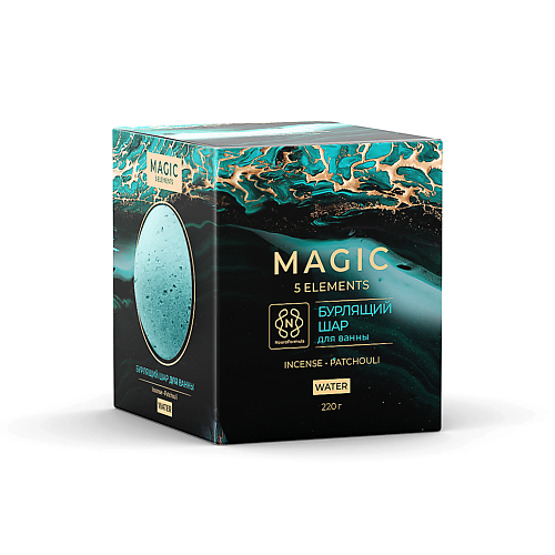 

MAGIC 5 ELEMENTS Бурлящий шар с шиммером WATER 220.0, Бурлящий шар с шиммером WATER