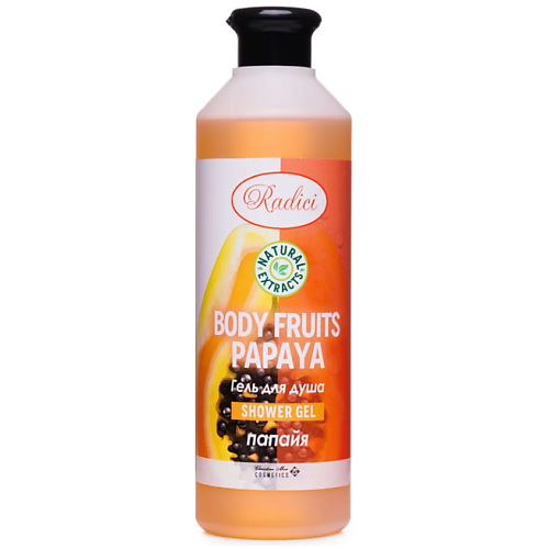 

RADICI Гель для душа Body Fruits Papaya 500.0, Гель для душа Body Fruits Papaya