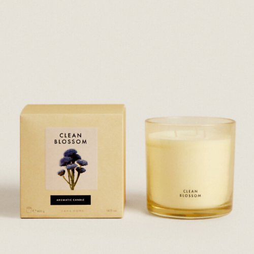 

ZARA HOME Ароматическая свеча clean blossom 400.0, Ароматическая свеча clean blossom
