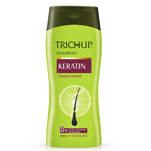 

TRICHUP Шампунь для волос с кератином 200, Шампунь для волос с кератином