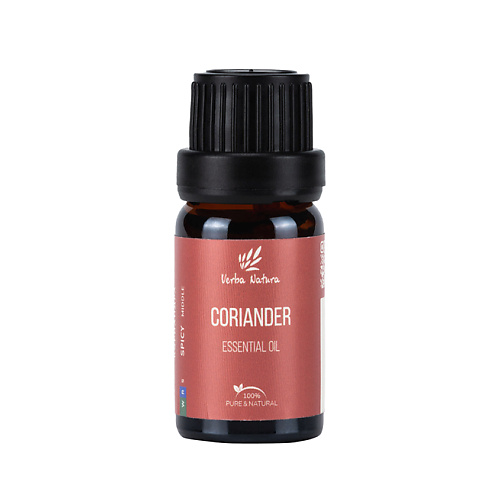 

VERBA NATURA 100% Натуральное эфирное масло "Кориандр" 10, 100% Натуральное эфирное масло "Кориандр"