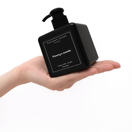 

PERFUMES STORIES Премиальное парфюмированное крем-молочко для тела Peony & suede 250.0, Премиальное парфюмированное крем-молочко для тела Peony & suede