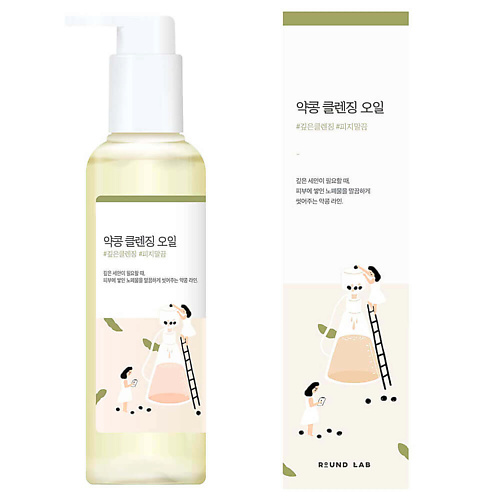 

ROUND LAB Питательное гидрофильное масло с чёрной соей Round Lab Soybean Cleansing Oil 200.0, Питательное гидрофильное масло с чёрной соей Round Lab Soybean Cleansing Oil