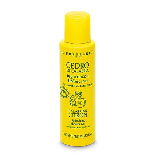 LERBOLARIO Гель для душа Освежающий с ароматом цитрона Calabrian Citron Shower Gel 1034₽