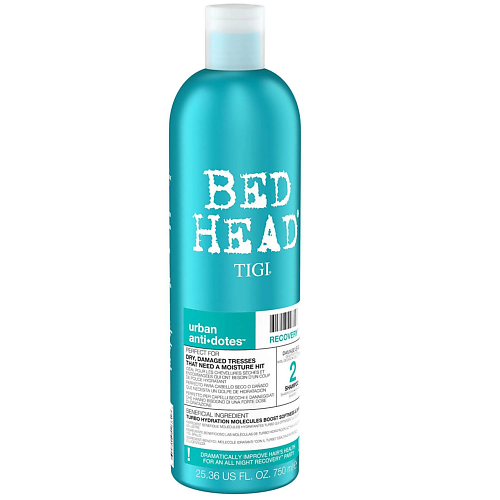 

TIGI Восстанавливающий шампунь для волос Bed Head Urban Anti dotes 750.0, Восстанавливающий шампунь для волос Bed Head Urban Anti dotes