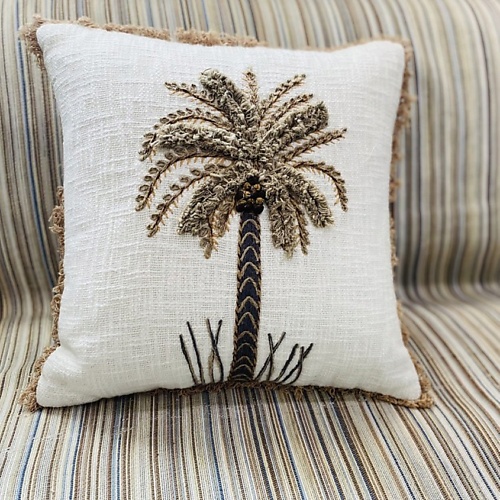 

ARYA HOME COLLECTION Чехол для подушки 45x45 Oasis Palm, Чехол для подушки 45x45 Oasis Palm