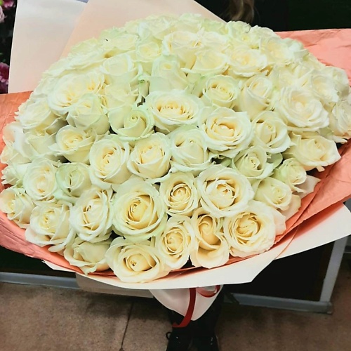 РОЗЫ УРАЛА Букет из 51 белой розы 12090₽