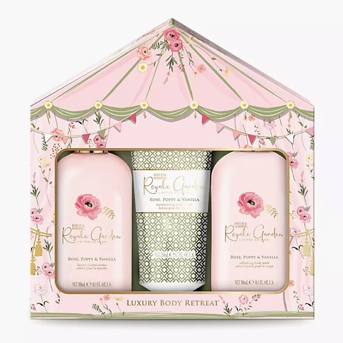 

BAYLIS&HARDING BAYLIS & HARDING Набор Royale Garden Rose, Poppy & Vanilla Luxury Trio, BAYLIS & HARDING Набор Royale Garden Rose, Poppy & Vanilla Luxury Trio