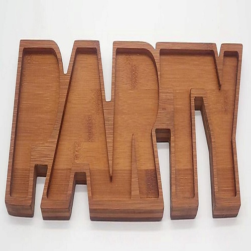 

ARYA HOME COLLECTION Поднос из бамбука Party 50x14x2 см, Поднос из бамбука Party 50x14x2 см