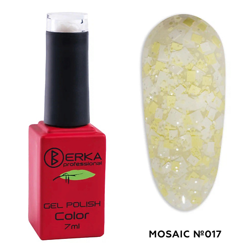 

BERKA Гель-лак для ногтей Mosaic, Гель-лак для ногтей Mosaic