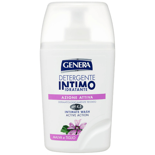 

GENERA Гель для интимной гигиены Intimo Мальва и Лайм 300.0, Гель для интимной гигиены Intimo Мальва и Лайм