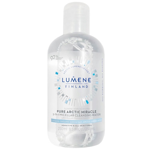 

LUMENE Мицеллярная вода без парфюмерной отдушки 3-in-1 Micellar Cleansing Water 250.0, Мицеллярная вода без парфюмерной отдушки 3-in-1 Micellar Cleansing Water