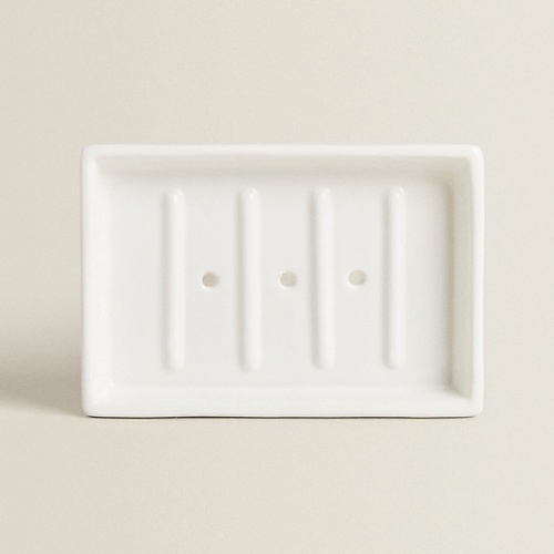 

ZARA HOME Прямоугольная керамическая мыльница, Прямоугольная керамическая мыльница