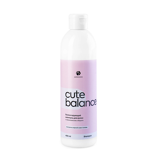 

ADRICOCO Балансирующий шампунь CUTE BALANCE с лемонграссом, Балансирующий шампунь CUTE BALANCE с лемонграссом