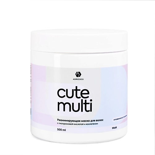

ADRICOCO Реанимирующая маска для волос CUTE MULTI, Реанимирующая маска для волос CUTE MULTI