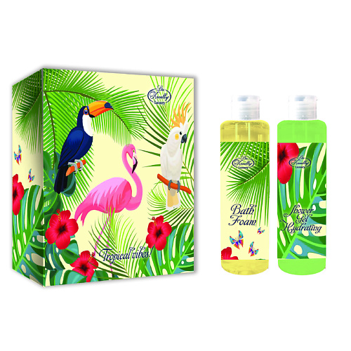 LISS KROULLY Подарочный набор пена для ванн гель для душа 221₽