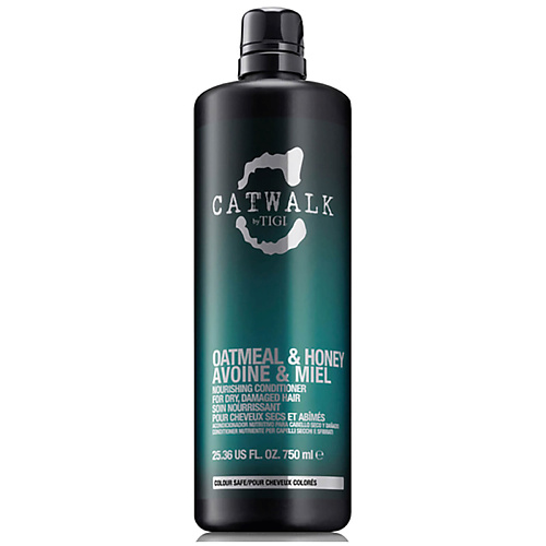 

TIGI Питательный шампунь для сухих и поврежденных волос Catwalk Oatmeal & Honey 750.0, Питательный шампунь для сухих и поврежденных волос Catwalk Oatmeal & Honey