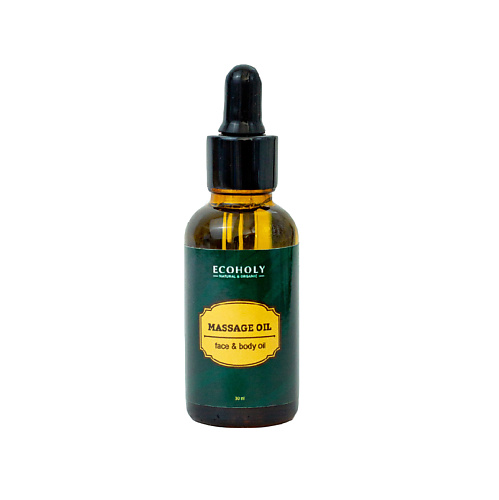 

ECOHOLY Масло для лица массажное Face&Body Massage Oil, Масло для лица массажное Face&Body Massage Oil