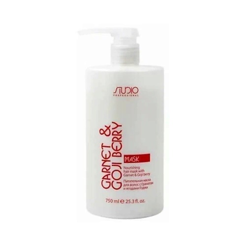 STUDIO Укрепляющая маска для волос с Гранатом и ягодами Годжи линии 7500 703₽
