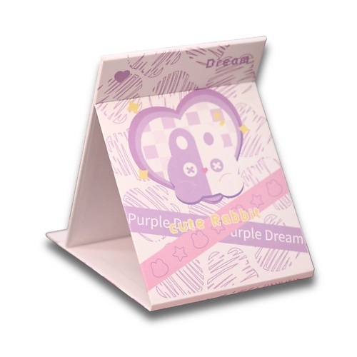 

ILIKEGIFT Зеркало настольное "Cute rabbit" purple, Зеркало настольное "Cute rabbit" purple