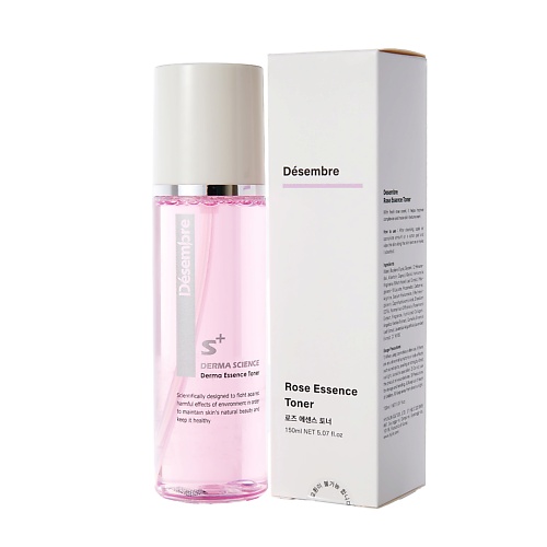 

DESEMBRE ROSE ESSENCE TONER Тонер для лица, ROSE ESSENCE TONER Тонер для лица