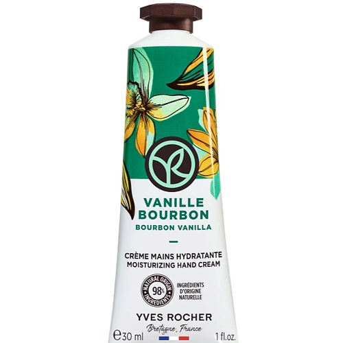 YVES ROCHER Увлажняющий крем для рук БУРБОНСКАЯ ВАНИЛЬ 379₽