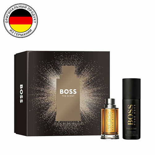 BOSS Набор The Scent Туалетная вода Дезодорант-спрей 10 10500₽