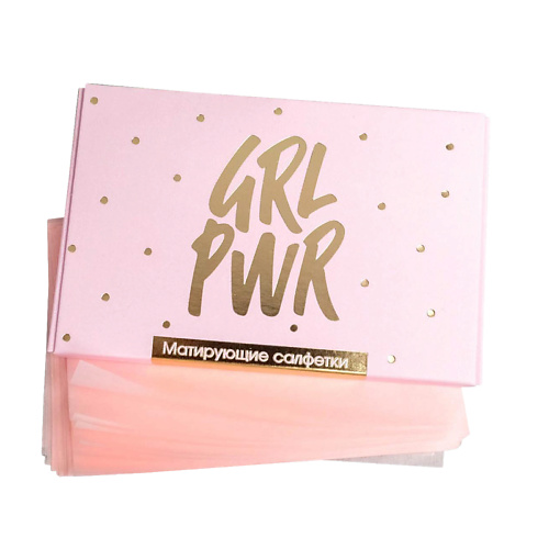

BEAUTY FOX Матирующие салфетки для лица GRL PWR 50, Матирующие салфетки для лица GRL PWR