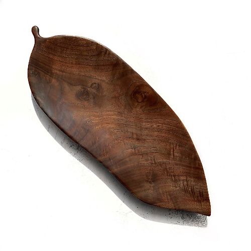 

VICTORIA'S WOODS Блюдо из цельного дерева Nature Leaf 2 1, Блюдо из цельного дерева Nature Leaf 2