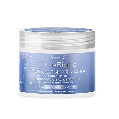 

БЕЛИТА-М Маска с пробиотиком для волос и кожи головы питательная TrueBiotic 250.0, Маска с пробиотиком для волос и кожи головы питательная TrueBiotic