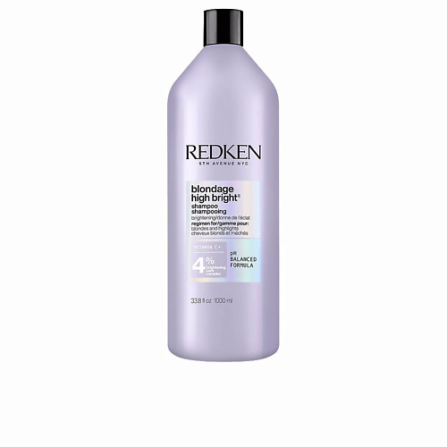 

REDKEN Шампунь Blondage High Bright для поддержания холодных оттенков блонд 1000, Шампунь Blondage High Bright для поддержания холодных оттенков блонд
