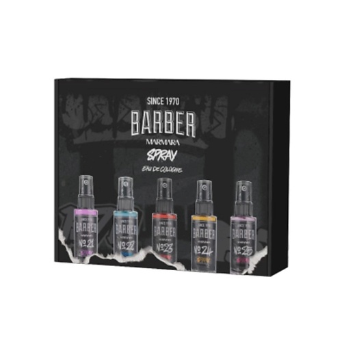 

MARMARA BARBER Набор одеколонов после бритья Graffiti spray, Набор одеколонов после бритья Graffiti spray