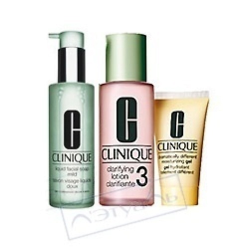 

CLINIQUE Набор 3-ступенчатая система 3, Набор 3-ступенчатая система 3