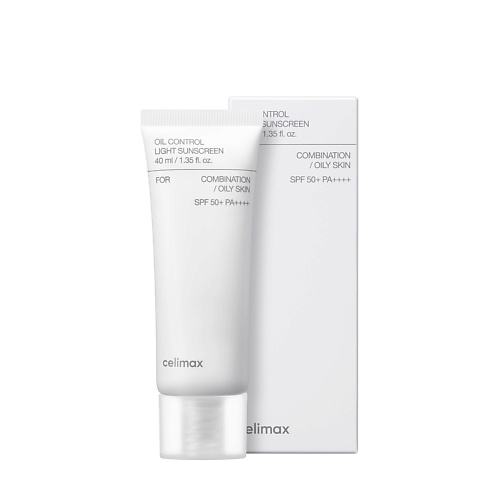 

CELIMAX Cанскрин для жирной кожи Oil Control Light Sunscreen 40.0, Cанскрин для жирной кожи Oil Control Light Sunscreen