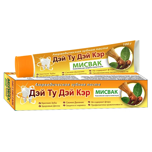 

DAY 2 DAY CARE Аюрведическая зубная паста Мисвак, Аюрведическая зубная паста Мисвак