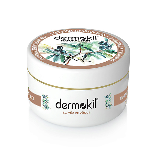 

DERMOKIL Крем для рук и тела с оливковым маслом Natural Olive Oil Hand and Body Cream 300, Крем для рук и тела с оливковым маслом Natural Olive Oil Hand and Body Cream