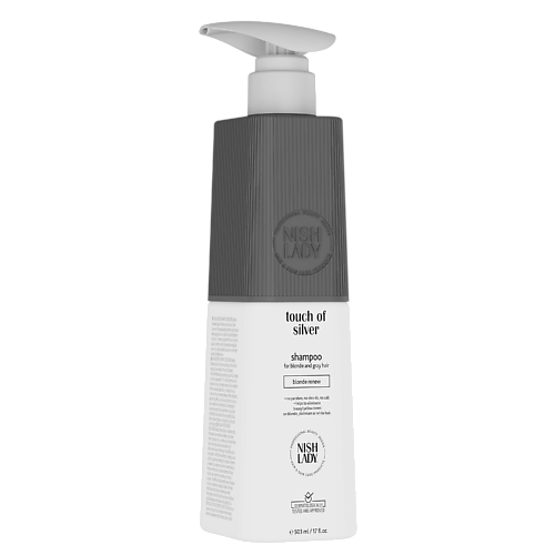 

NISHLADY Шампунь для блонда и седых волос TOUCH OF SILVER SHAMPOO 503.0, Шампунь для блонда и седых волос TOUCH OF SILVER SHAMPOO