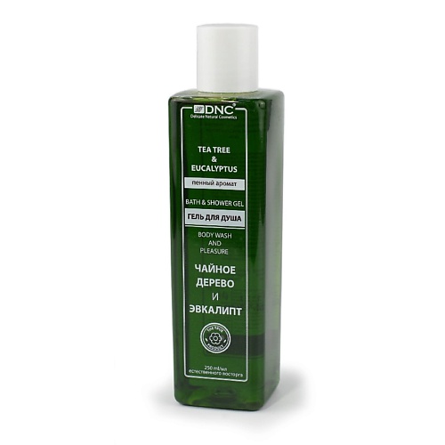 DNC Гель для душа Чайное дерево и эвкалипт Bath Shower Gel Tea Tree Eucalyptus 175₽