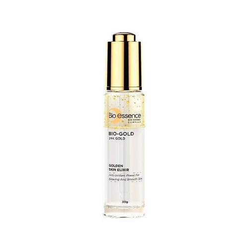 

BIO ESSENCE Эликсир для сияния и гладкости кожи с антиоксидантами и Золотом 24к 30.0, Эликсир для сияния и гладкости кожи с антиоксидантами и Золотом 24к