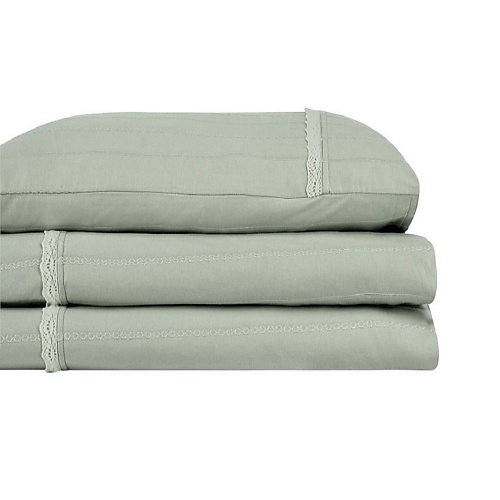  ARYA HOME COLLECTION Постельное белье с эффектом Stone Washed Minty