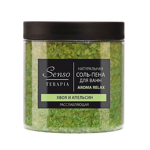 

SENSOTERAPIA Соль-пена для ванн расслабляющая Aroma Relax, Соль-пена для ванн расслабляющая Aroma Relax