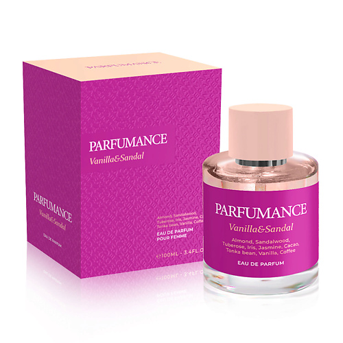 

PARFUMANCE Парфюмерная вода Vanilla&sandal 100.0, Парфюмерная вода Vanilla&sandal