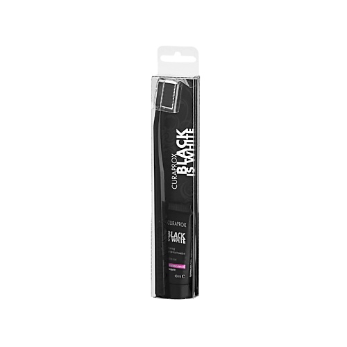 

CURAPROX Зубная щетка "Black Is White" ultra soft черная и миниверсия зубной пасты «Black Is White» 10, Зубная щетка "Black Is White" ultra soft черная и миниверсия зубной пасты «Black Is White»
