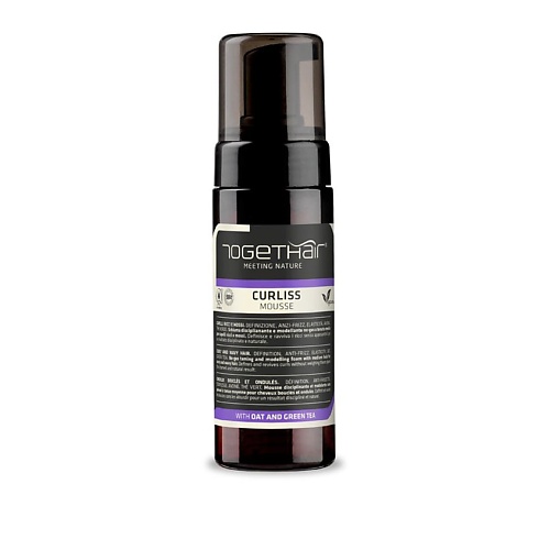 

TOGETHAIR MEETING NATURE CURLISS Мусс моделирующий для вьющихся волос средней фиксации 150.0, CURLISS Мусс моделирующий для вьющихся волос средней фиксации