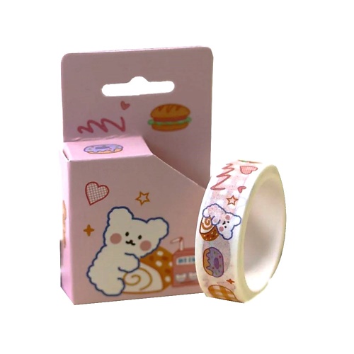 

ILIKEGIFT Декоративный скотч "Bear food", Декоративный скотч "Bear food"