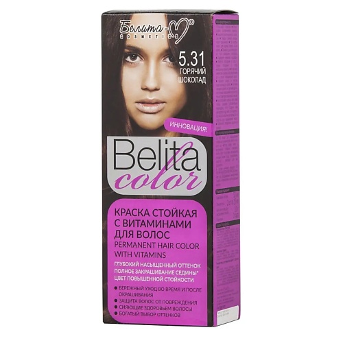 БЕЛИТА-М Краска стойкая с витаминами для волос Belita color