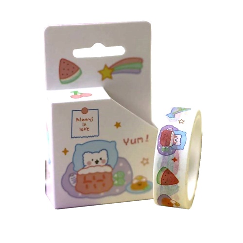 

ILIKEGIFT Декоративный скотч "Bear food", Декоративный скотч "Bear food"