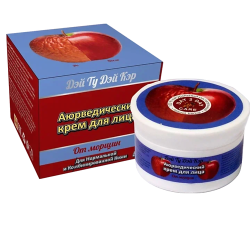 DAY 2 DAY CARE Аюрведический крем для лица От Морщин для нормальной комбинированной кожи 650₽